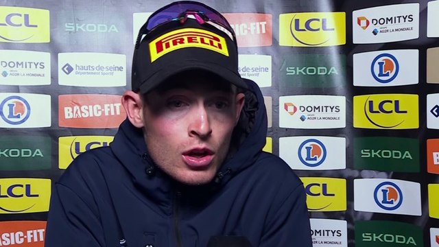 Cycling - Paris-Nice 2025 - Mattias Skjelmose : I was really freezing when the race was neutralised, so...