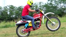 PUCH 125 ROTAX WORKING FAST