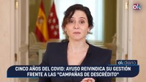 Cinco años del Covid: Ayuso reivindica su gestión frente a las 