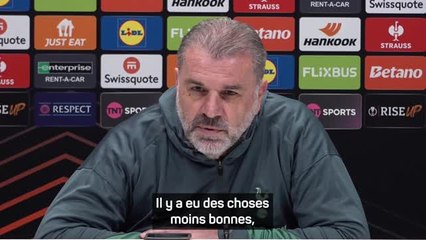 Tottenham - Postecoglou : "Il n'y a pas de pression supplémentaire"