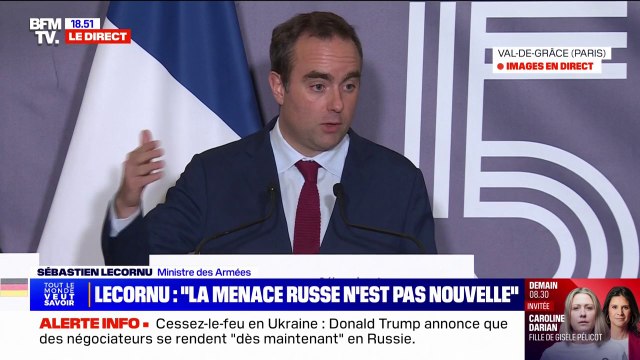 Sébastien Lecornu: On doit complétement repenser une partie de l'architecture de défense sol/air du territoire européen