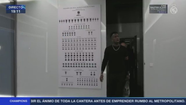 Así salieron los jugadores del Madrid e la Ciudad Deportiva