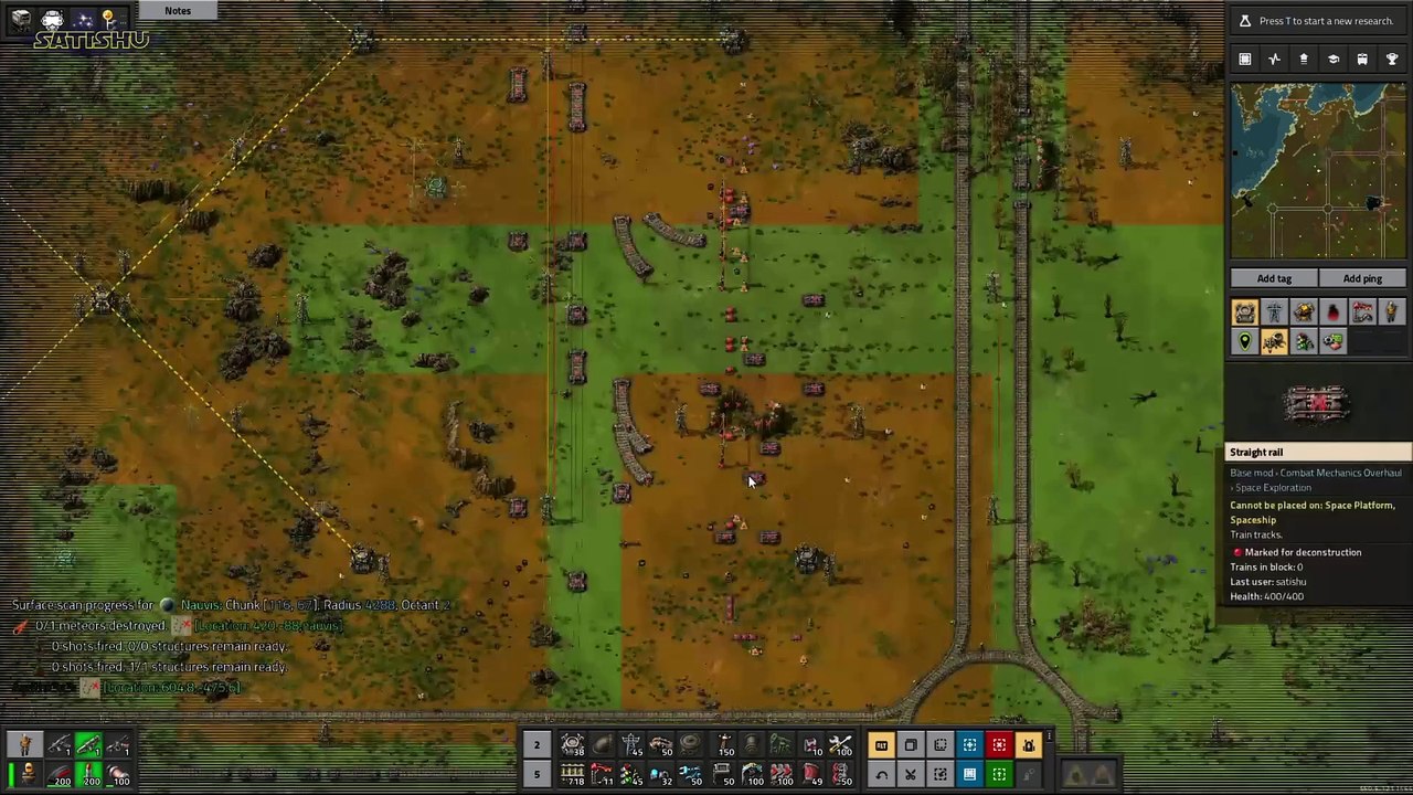 Das Grid war zu klein, also machen wir es größer. | Factorio Space Exploration Mod | Ep. 102