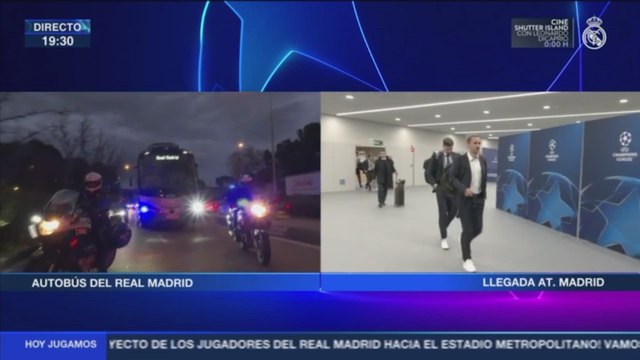 El ATLÉTICO DE MADRID ya está en el METROPOLITANO para enfrentarse al REAL MADRID | CHAMPIONS LEAGUE