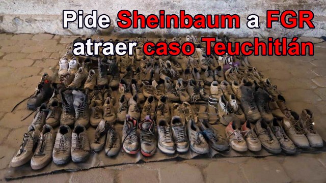 Pide Presidenta a FGR atraer pesquisa sobre crematorios en Teuchitlán