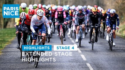 Paris-Nice 2025 - Stage 4 - Extended Highlights