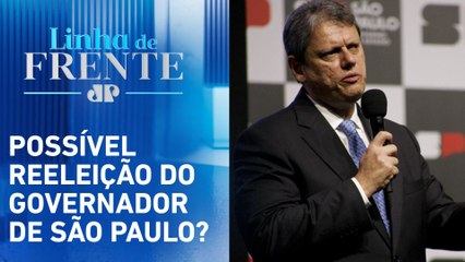 Bolsonaro classifica Tarcísio como “nome para o futuro” | LINHA DE FRENTE
