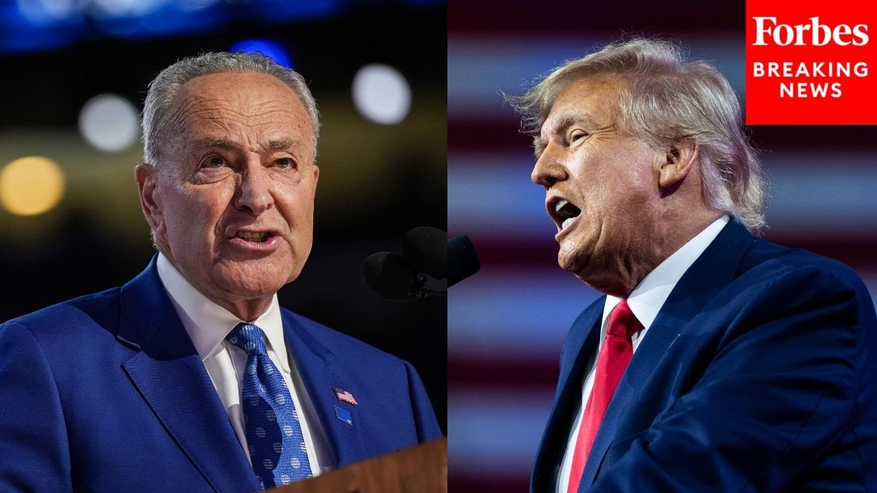 President Trump Says Chuck Schumer Is No Longer Jewish: 'He's A Palestinian'