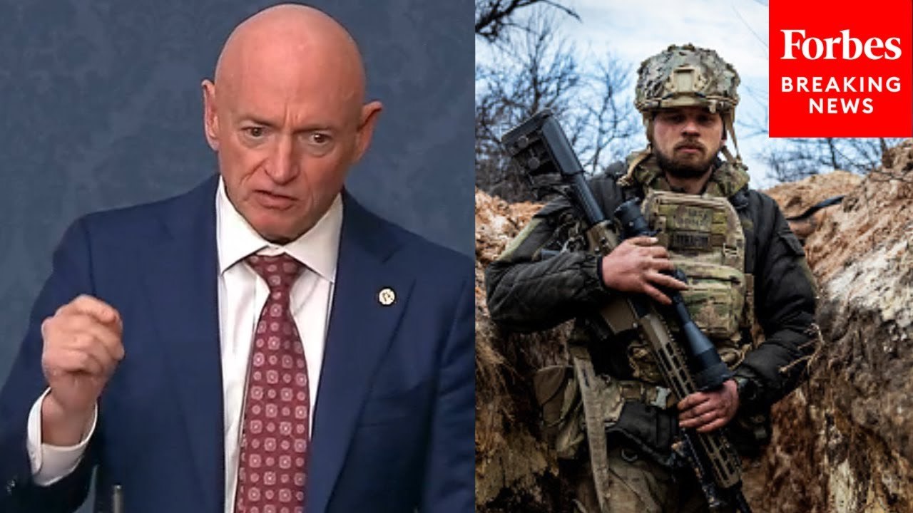 Mark Kelly Recounts His Trip To Kyiv, Denounces Russian Aggression And Urges Support For Ukraine