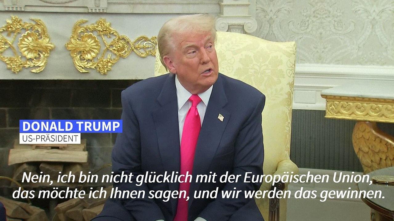 Trump: USA werden 'finanzielle Schlacht' gegen EU gewinnen