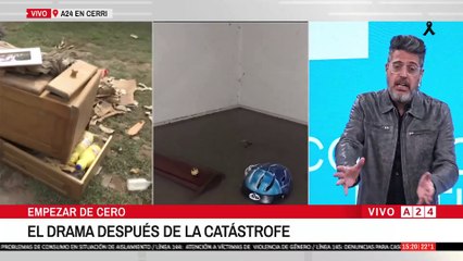 🔴 INUNDACIONES EN BAHÍA BLANCA: "TUVIMOS QUE SUBIR AL TECHO"- Damnificado