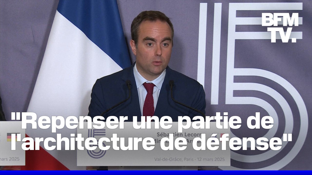 Défense européenne, Ukraine… La conférence de presse de Sébastien Lecornu, ministre des Armées