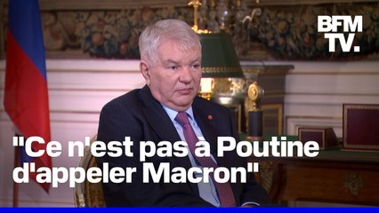Ukraine, Macron… L'interview complète d'Alexey Meshkov, ambassadeur de Russie en France