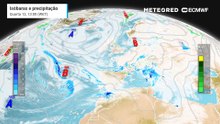 Tempestade Konrad manterá o tempo instável em Portugal nas próximas horas e dias