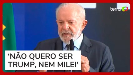 Lula diz que não se mete em 'brigas' de ministros e alfineta Trump e Milei