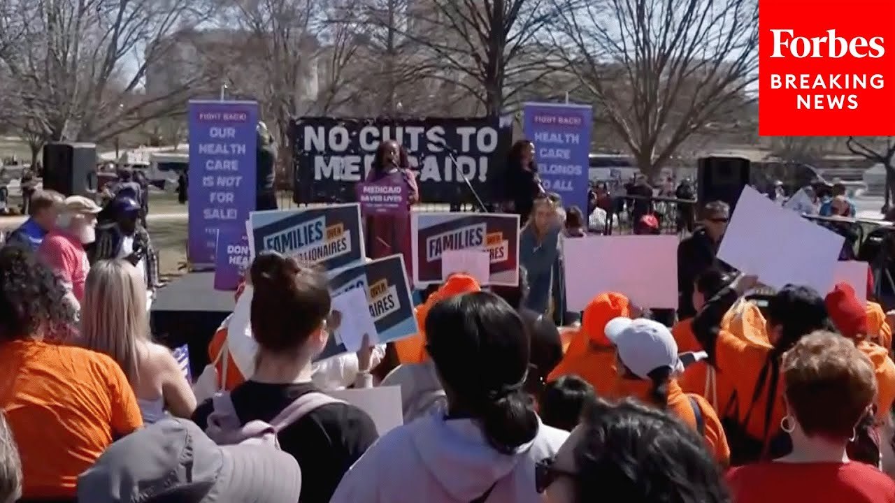 Healthcare Advocates & Congressional Democrats Hold 'Save Our Healthcare' Rally In Washington, D.C.