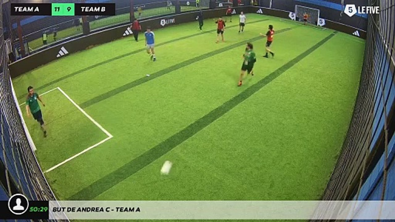 But de Andrea C - Team A