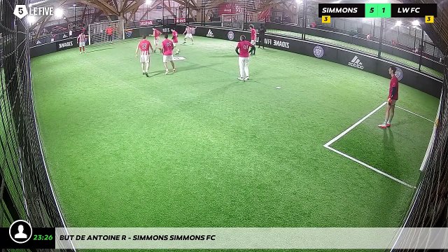 But de Antoine R - Simmons Simmons Fc