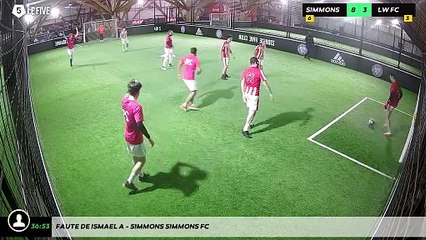 Faute de Ismael A - Simmons Simmons Fc