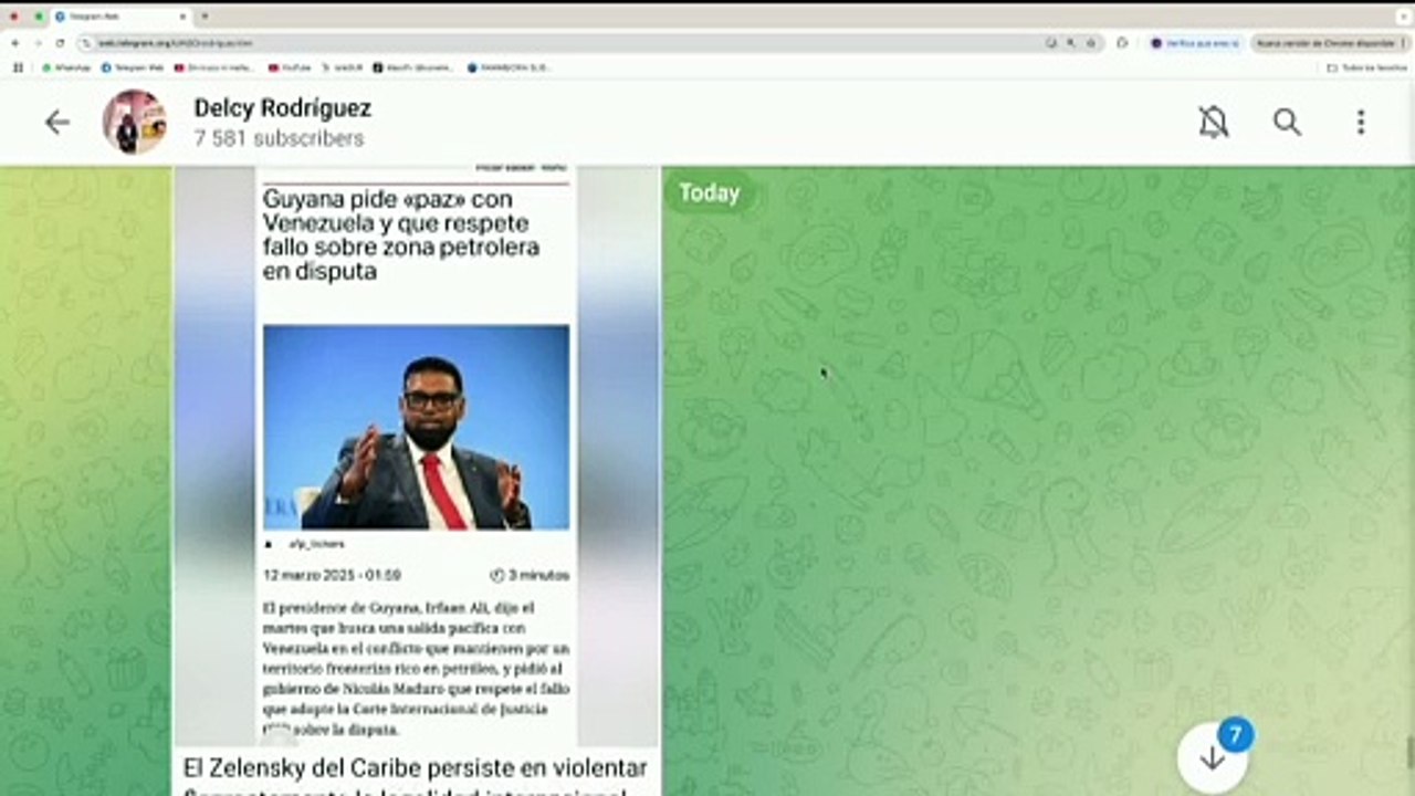 Vpdta. Delcy Rodríguez: Venezuela nunca renunciará a sus derechos históricos sobre El Esequibo