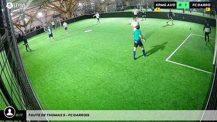 Faute de Thomas S - Fc Darrois