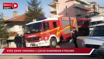 Ankara'da yangın: Çocuklarını kurtarmak isteyen anne yaralandı
