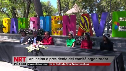 Anuncian a presidente del comité organizador de la feria de San Buenaventura