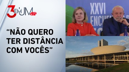 Lula sobre Gleisi: “Coloquei mulher bonita para lidar com Congresso”