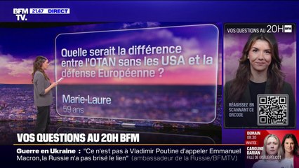 VOS QUESTIONS - Quelle serait la différence entre l'OTAN sans les États-Unis et la défense européenne ?