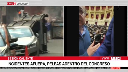 📢 TENSIÓN DENTRO DEL CONGRESO: VIOLENTOS ENFRENTAMIENTO DENTRO DEL RECINTO