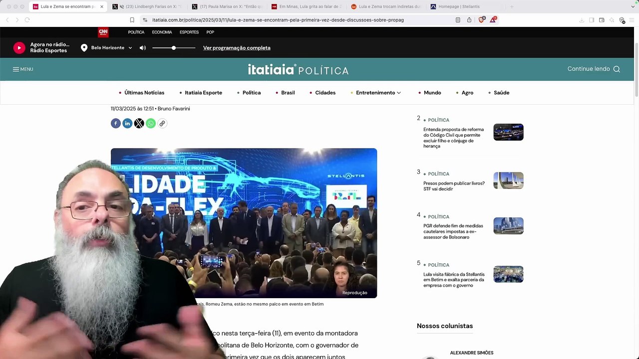 DESESPERO do PT_ EMPREGADOS em AMBIENTE FECHADO mal aplaudem LULA e PT diz que isso é POPULARIDADE!