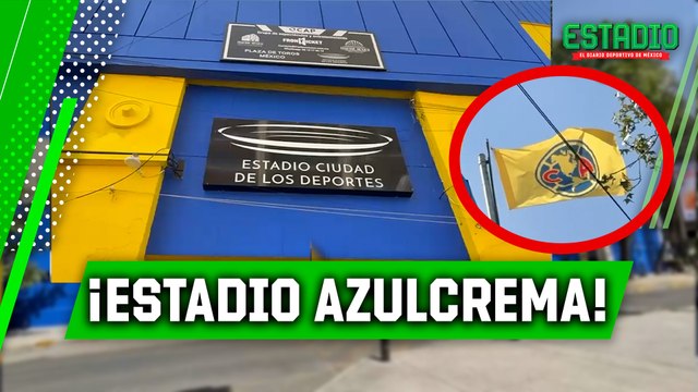 ASÍ SE VE el Estadio Ciudad de los Deportes para el AMÉRICA | Estadio Deportes
