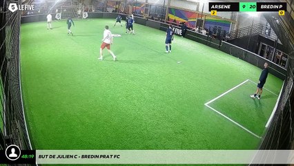 But de Julien C - Bredin Prat Fc