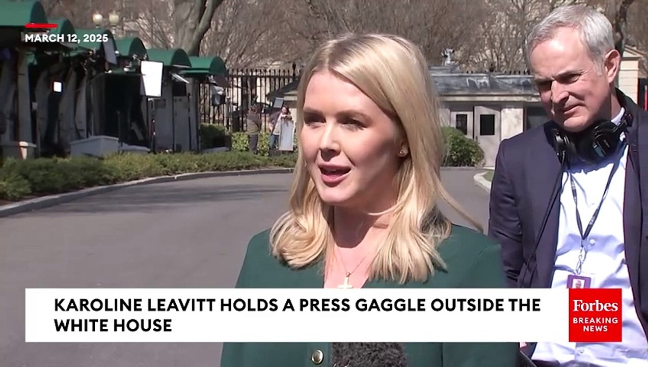 Karoline Leavitt Asked: When Does State Of Economy 'Fully Become President Trump's Responsibility?'