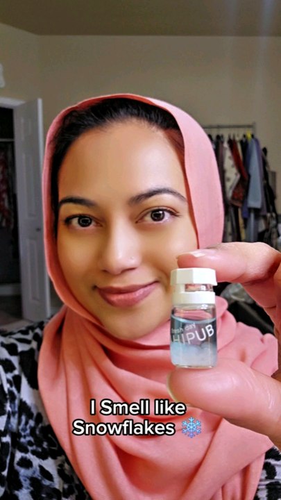 I smell like snowflakes! @Sahipub #pristineglacier #glacier #Snowflakes #hairoil #scent #essentialoils #haircare