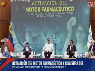 Presidente Nicolás Maduro: El Motor Farmacéutico fue vital para combatir la pandemia