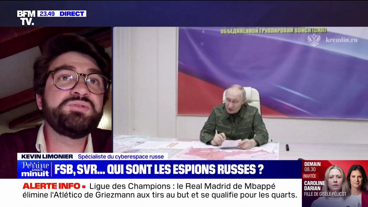 Espions russes: "La Russie est un des principaux pourvoyeurs de cybercriminalité au monde aujourd'hui"