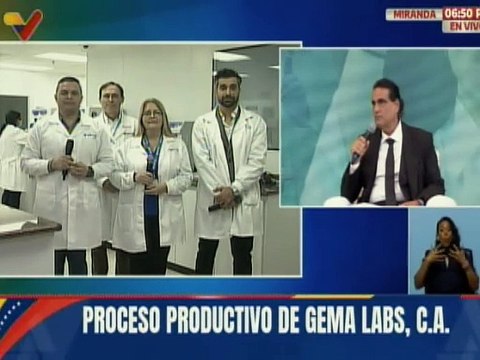 Min. Alex Saab: Estamos trabajando para la producción efectiva de medicamentos en Venezuela