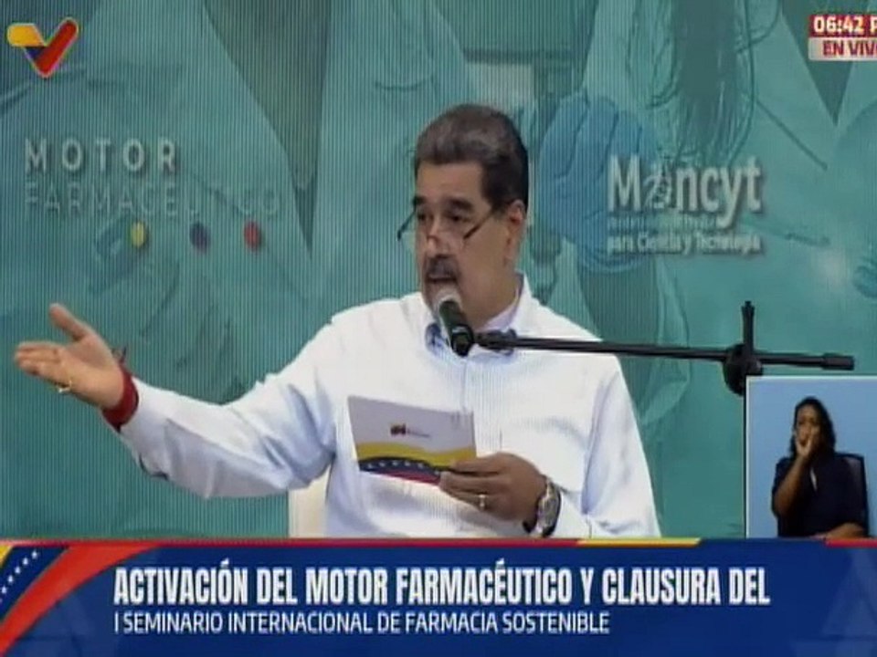 Pdte. Maduro: Las capacidades que están a mínima producción abrirán sus puertas a inversiones
