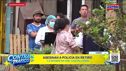 Crimen doble en Comas: Asesinan a expolicía y a presunto 'datero' de la PNP cuando tomaban licor