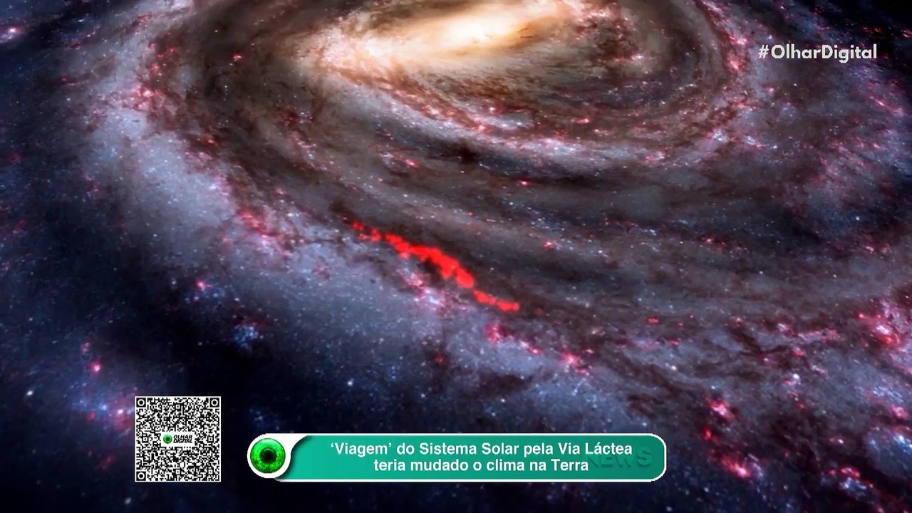 ‘Viagem’ do Sistema Solar pela Via Láctea teria mudado o clima na Terra