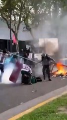 Marcha de los jubilados: un reportero gráfico fue herido de gravedad durante la represión policial