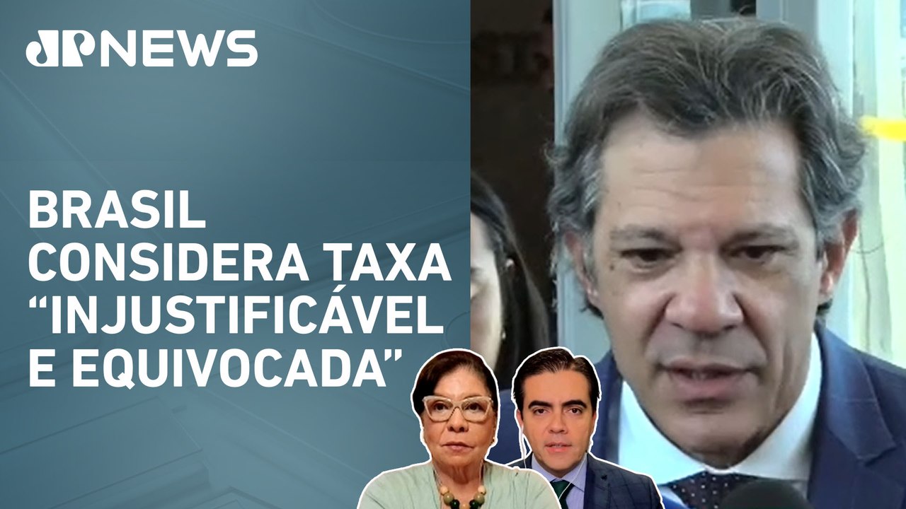 Haddad sobre tarifas de Trump: “Governo federal analisa propostas da indústria do aço”