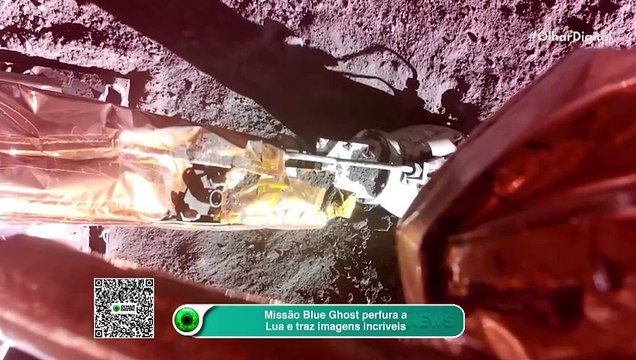 Missão Blue Ghost perfura a Lua e traz imagens incríveis