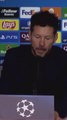 Las palabras de Simeone sobre el penalti de Julián
