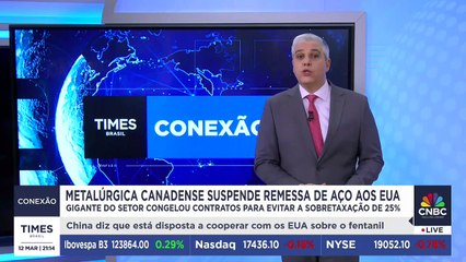 EXCLUSIVO: metalúrgica canadense suspende remessas aos EUA | CNBC BREAKING