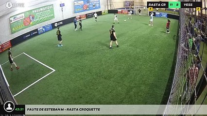 Faute de Esteban M - Rasta Croquette