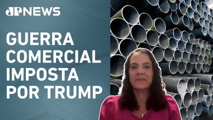 Indústria brasileira do aço defende negociação com EUA sobre tarifa; Verônica Winter analisa