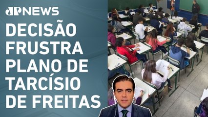 Liminar derruba possibilidade de concessão de escolas em São Paulo; Vilela analisa