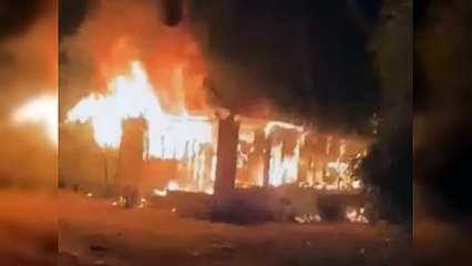 Fallece mujer durante incendio en su vivienda en Santiago